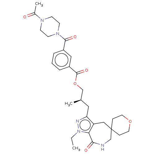 Chemical structure of BindingDB Monomer ID 466083