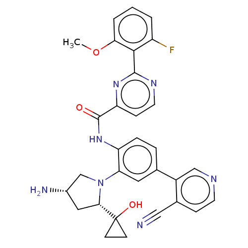 Chemical structure of BindingDB Monomer ID 466734