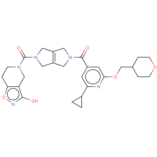 Chemical structure of BindingDB Monomer ID 467341
