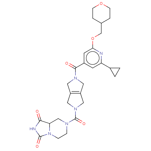 Chemical structure of BindingDB Monomer ID 467342