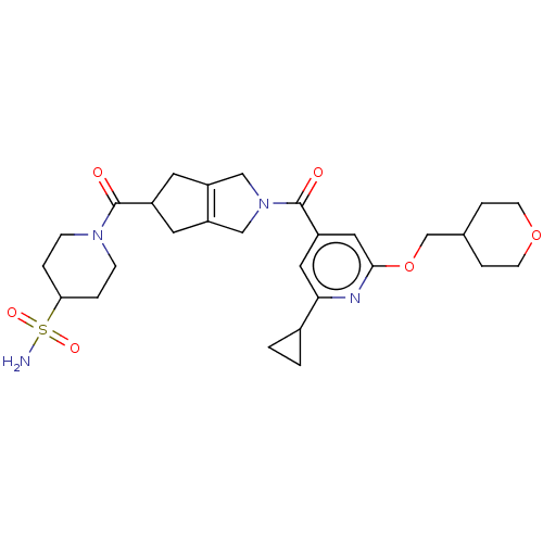 Chemical structure of BindingDB Monomer ID 467344