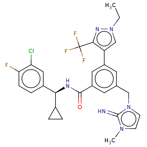 Chemical structure of BindingDB Monomer ID 473318