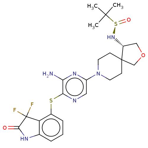 Chemical structure of BindingDB Monomer ID 474101