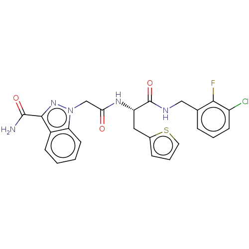 Chemical structure of BindingDB Monomer ID 474591