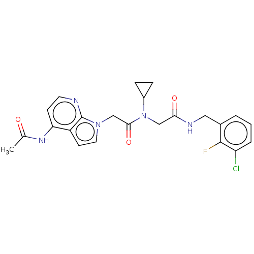 Chemical structure of BindingDB Monomer ID 474661