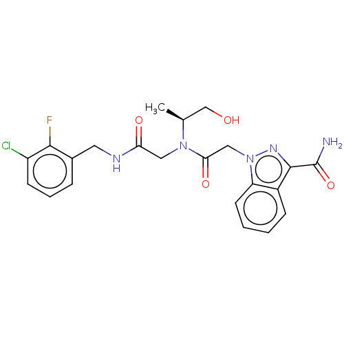 Chemical structure of BindingDB Monomer ID 474668