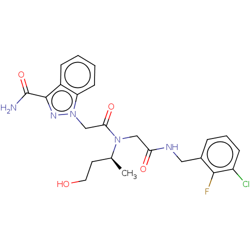 Chemical structure of BindingDB Monomer ID 474720