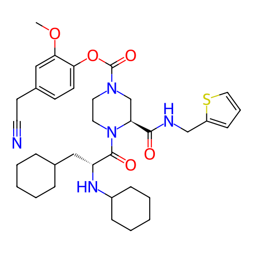 Chemical structure of BindingDB Monomer ID 476366
