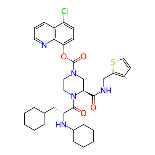 Chemical structure of BindingDB Monomer ID 476375