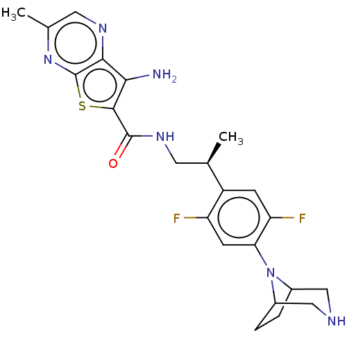 Chemical structure of BindingDB Monomer ID 478034