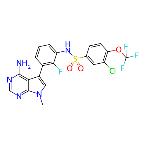 Chemical structure of BindingDB Monomer ID 482205