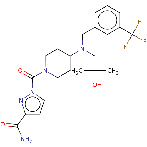Chemical structure of BindingDB Monomer ID 483655