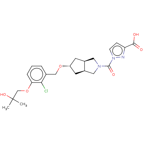 Chemical structure of BindingDB Monomer ID 483657