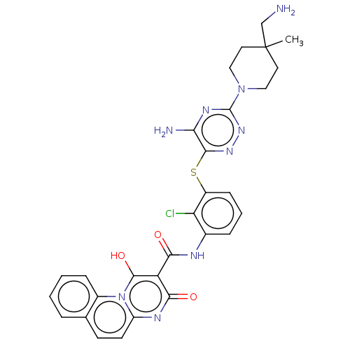Chemical structure of BindingDB Monomer ID 484452