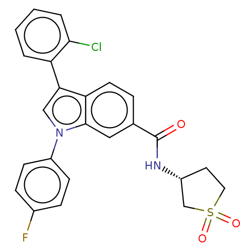 Chemical structure of BindingDB Monomer ID 486357