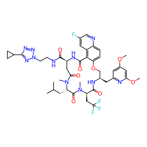 Chemical structure of BindingDB Monomer ID 487162