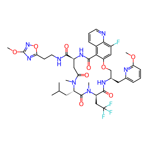 Chemical structure of BindingDB Monomer ID 487182