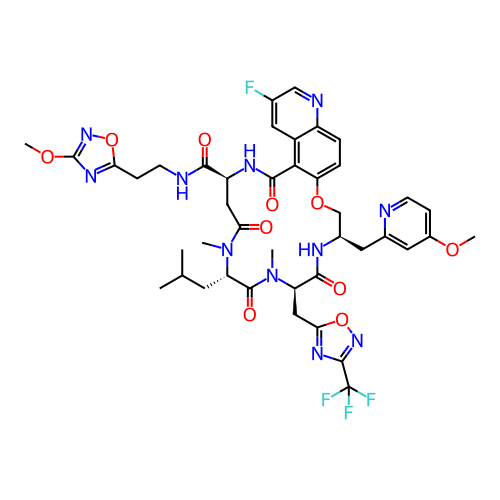 Chemical structure of BindingDB Monomer ID 487234