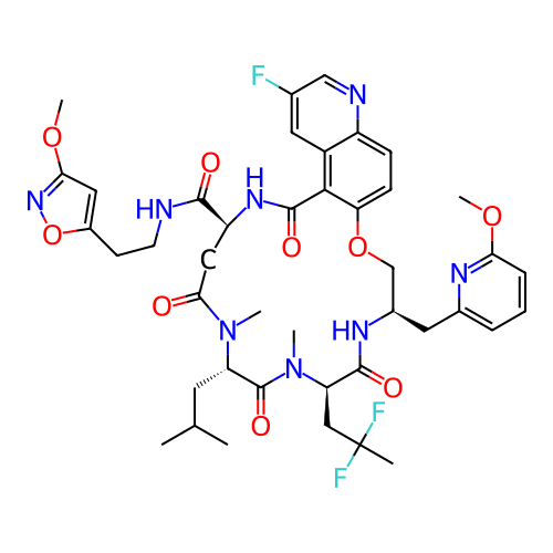 Chemical structure of BindingDB Monomer ID 487303