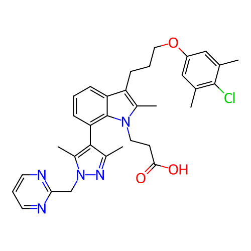 Chemical structure of BindingDB Monomer ID 487470
