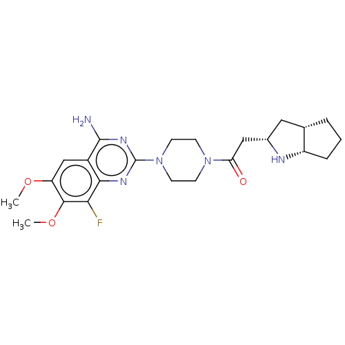 Chemical structure of BindingDB Monomer ID 489612