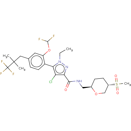 Chemical structure of BindingDB Monomer ID 490816