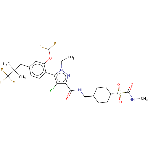 Chemical structure of BindingDB Monomer ID 490874