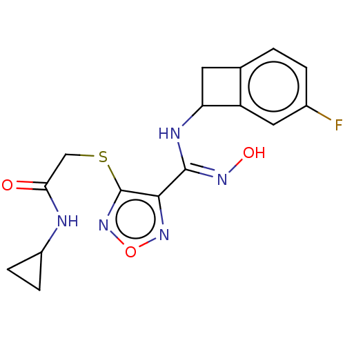 Chemical structure of BindingDB Monomer ID 494697