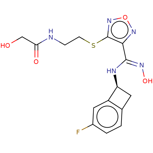 Chemical structure of BindingDB Monomer ID 494804