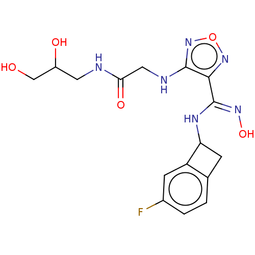 Chemical structure of BindingDB Monomer ID 494809