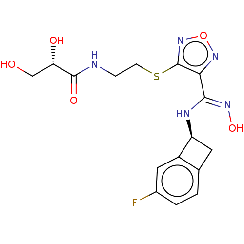 Chemical structure of BindingDB Monomer ID 494822