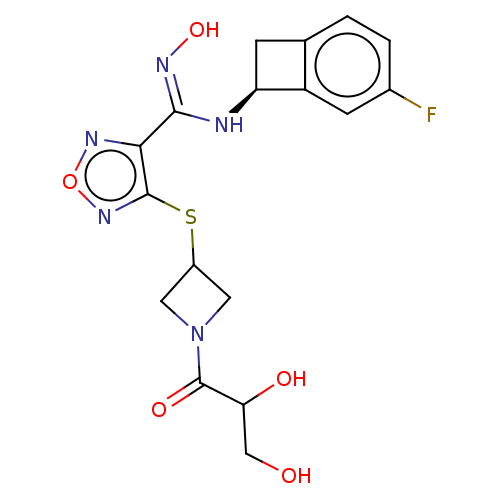Chemical structure of BindingDB Monomer ID 494825