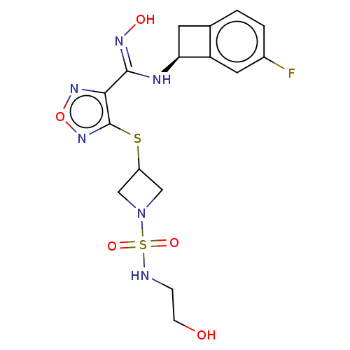 Chemical structure of BindingDB Monomer ID 494832