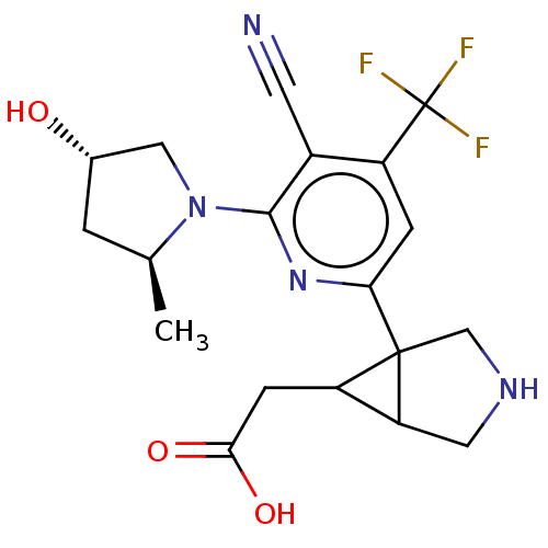 Chemical structure of BindingDB Monomer ID 494894