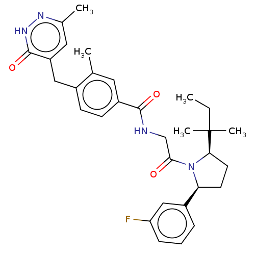 Chemical structure of BindingDB Monomer ID 495145
