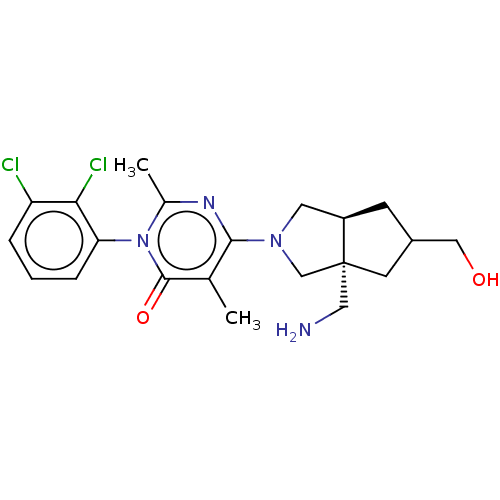 Chemical structure of BindingDB Monomer ID 497126