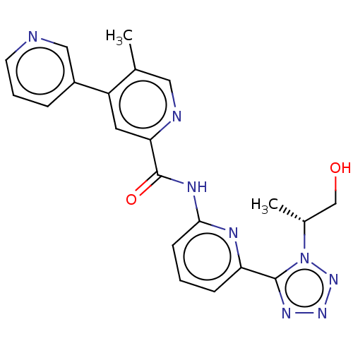 Chemical structure of BindingDB Monomer ID 497454