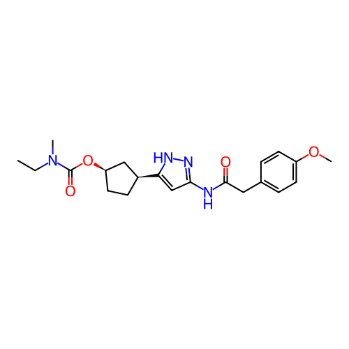 Chemical structure of BindingDB Monomer ID 498415