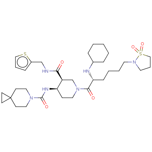 Chemical structure of BindingDB Monomer ID 498909