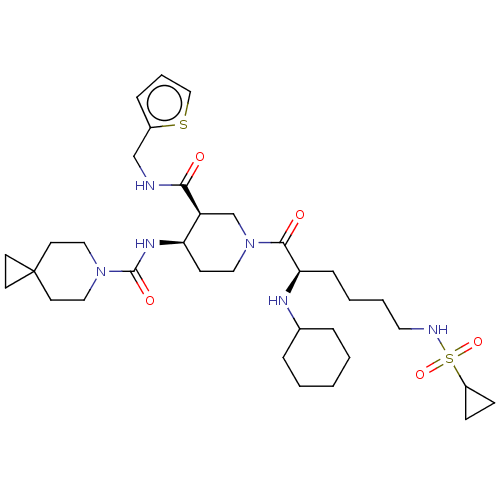 Chemical structure of BindingDB Monomer ID 498911