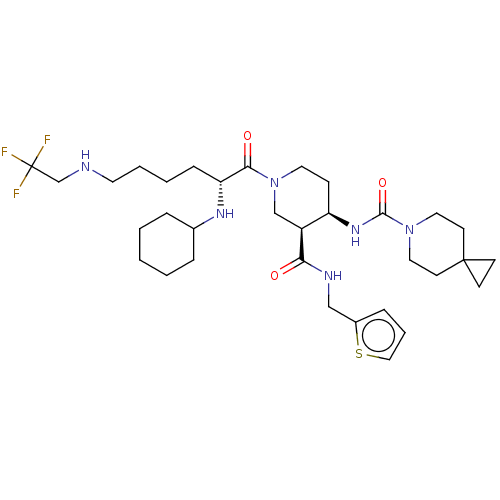 Chemical structure of BindingDB Monomer ID 498914