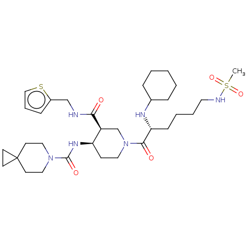 Chemical structure of BindingDB Monomer ID 498915