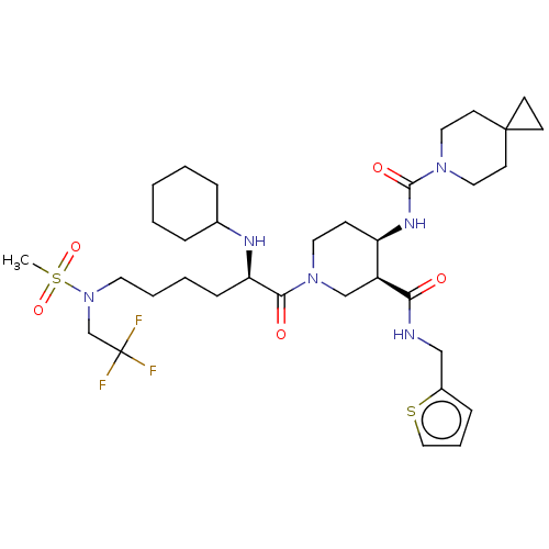 Chemical structure of BindingDB Monomer ID 498927