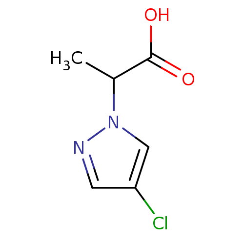 Chemical structure of BindingDB Monomer ID 56644