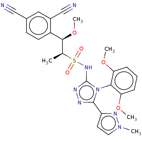 Chemical structure of BindingDB Monomer ID 507386