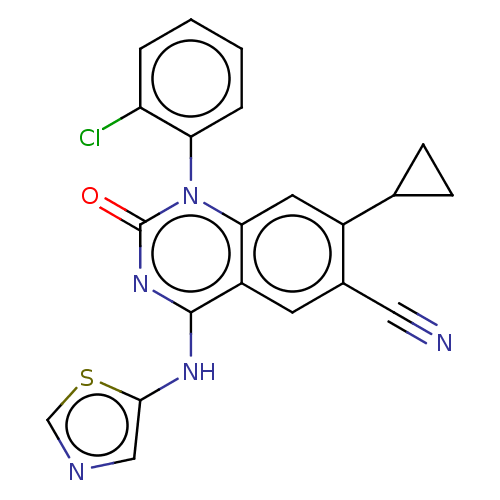 Chemical structure of BindingDB Monomer ID 508434