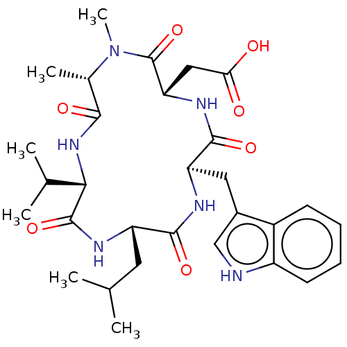 Chemical structure of BindingDB Monomer ID 50000735