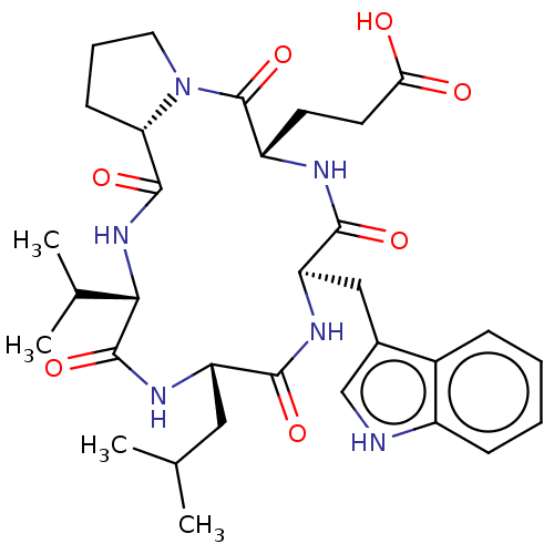 Chemical structure of BindingDB Monomer ID 50000736