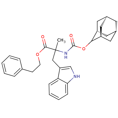 Chemical structure of BindingDB Monomer ID 50005831