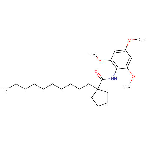 Chemical structure of BindingDB Monomer ID 50005971
